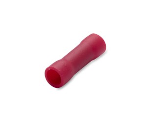 ŁĄCZNIK PRZEWODÓW IZOLOWANY DO ŁĄCZENIA RÓWNOLEGŁEGO, 0,25-1,5 MM2, DO ZACISKANIA, CZERWONY, PVC, OPAKOWANIE 100 SZTUK MODEL BM00162