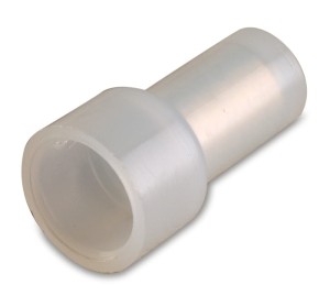 ZŁĄCZKA DO POŁĄCZEŃ PRZENOŚNYCH, KOŃCOWYCH, DO ZACISKANIA, ZAKRES 4-6 MM2, NYLON, KOLOR NATURALNY, OPAKOWANIE 50 SZTUK MODEL BM00370