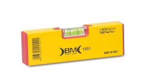 MINI POZIOMICA ALUMINIUM STRUKTURALNE MALOWANE, DŁUGOŚĆ 150 MM, 1 LIBELKA, DOKŁADNOŚĆ 1MM/M MODEL BM1551