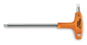 KLUCZ TRZPIENIOWY KĄTOWY SZEŚCIOKĄTNY Z RĘKOJEŚCIĄ, STAL INOX AISI 420, MODEL 96TINOX/AS, 3/32