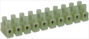 LISTWA ZACISKOWA ŚRUBOWA, 10P, 2,5 MM2, POLAMID, KOLOR NATURALNY, OPAKOWANIE 500 SZTUK MODEL BM92/10