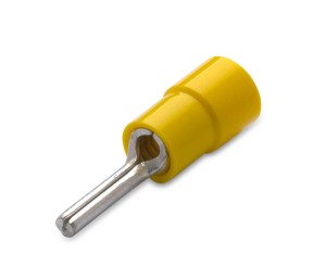 KOŃCÓWKA IGIEŁKOWA IZOLOWANA, 6/12, PVC, ZAKRES 4-6 MM2, ŻÓŁTE, OPAKOWANIE 50 SZTUK MODEL BM00350