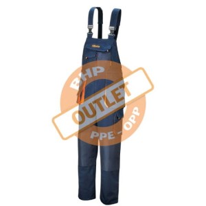 SPODNIE ROBOCZE NA SZELKACH BETA EASY LIGHT, PŁÓTNO T/C, WSTAWKI OXFORD, 180 G/M2, KOLOR GRANATOWY, MODEL 7873E