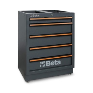 MODUŁ STAŁY Z 5 SZUFLADAMI SYSTEM C45PRO, MODEL 4500/C45PRO/M5