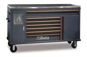WÓZEK Z 7 SZUFLADAMI, MODEL C45PRO 2.0 MWS/X