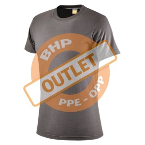 T-SHIRT 145 100% BAWEŁNY, ANTRACYTOWY