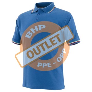 KOSZULKA POLO TRICOLOR R.KR.BŁĘKITNA