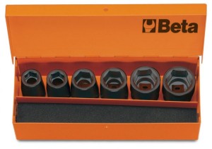 KOMPLET NASADEK UDAROWYCH SZEŚCIOKĄTNYCH 720, 13-24MM, 6 SZTUK, W KASECIE METALOWEJ, MODEL 720/C6