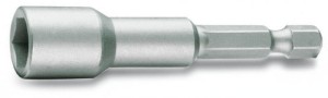 KOŃCÓWKA WKRĘTAKOWA Z NASADKĄ SZEŚCIOKĄTNĄ, ZABIERAK 1/4, MAGNETYCZNA, MODEL 862F, 8MM