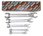 KOMPLET KLUCZY OCZKOWYCH DWUSTRONNYCH PÓŁOTWARTYCH 94, 8-32MM, 10 SZTUK, W KARTONIE, MODEL 94/S10