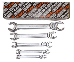 KOMPLET KLUCZY OCZKOWYCH DWUSTRONNYCH PÓŁOTWARTYCH 94, 8-32MM, 10 SZTUK, W KARTONIE, MODEL 94/S10