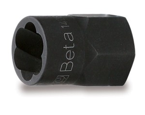 NASADKA SPECJALNA DO ODKRĘCANIA USZKODZONYCH ŚRUB I NAKRĘTEK, Z GNIAZDEM 1/2, MODEL 1428, 22MM