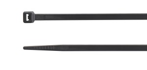 OPASKA ZACISKOWA KABLOWA, POLIAMIDOWA, KOLOR CZARNY, UVR, MODEL N3748, 370X4.8MM, OPAKOWANIE 100 SZTUK