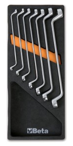 WKŁAD PROFILOWANY MIĘKKI Z ZESTAWEM 7 KLUCZY 90, 6-19MM, MODEL 2450/M40
