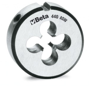 NARZYNKA OKRĄGŁA, MODEL 440ASW, STAL CHROMOWA, GWINT CALOWY WHITWIRTH BSW 7/16X14