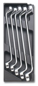 WKŁAD PROFILOWANY TWARDY Z ZESTAWEM 5 KLUCZY 90, 20-29MM, MODEL 2424/T41