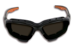 OKULARY OCHRONNE Z PRZYCIEMNIANYMI SOCZEWKAMI Z POLIWĘGLANU, MODEL 7093BD