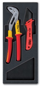 WKŁAD PROFILOWANY TWARDY Z ZESTAWEM 2 NARZĘDZI, 1048MQ-1777MQ/U W IZOLACJI DO 1000V, MODEL 2424/T136