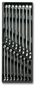 WKŁAD PROFILOWANY TWARDY Z ZESTAWEM 16 KLUCZY 42MP, 6-21MM, MODEL 2424/T18