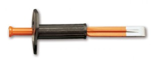 PRZECINAK BUDOWLANY PŁASKI Z OCHRANIACZEM DŁONI, MODEL 1701NPM, 250MM