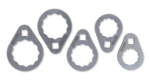 KOMPLET NASADEK DWUNASTOKĄTNYCH Z GNIAZDEM 3/8 DO WKŁADÓW FILTRÓW OLEJU, 5 ELEMENTÓW, 24-27-32-36-38MM, MODEL 1493B/S5