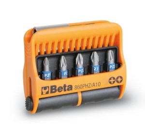 ZESTAW KOŃCÓWEK WKRĘTAKOWYCH 860 Z UCHWYTEM MAGNETYCZNYM 882M1, 10 ELEMENTÓW, W UCHWYCIE, MODEL 860PHZ/A10