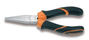 SZCZYPCE PŁASKIE, RĘKOJEŚCI Z KOMPOZYTU DWUMATERIAŁOWEGO, MODEL 1008BM, 160MM