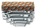 KOMPLET KLUCZY PŁASKO-OCZKOWYCH 42MP, 6-22 MM, 17 SZTUK, W KARTONIE, MODEL 42MP/S17