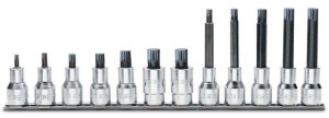 KOMPLET NASADEK 920XZN, M5MM-M14LMM, 12 SZTUK, NA SZYNIE METALOWEJ, MODEL 920XZN/SB12