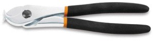 NOŻYCE DO CIĘCIA KABLI, RAMIONA POKRYTE PODWÓJNĄ WARSTWĄ PCW, MODEL 1132, 170MM