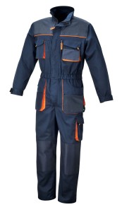KOMBINEZON ROBOCZY BETA EASY LIGHT, PŁÓTNO T/C, WSTAWKI OXFORD, 180 G/M2, KOLOR GRANATOWY, MODEL 7875E