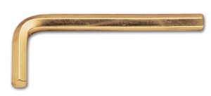 KLUCZ TRZPIENIOWY KĄTOWY SZEŚCIOKĄTNY NIEISKRZĄCY, MODEL 96BA, 3MM