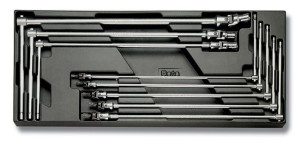 WKŁAD PROFILOWANY TWARDY Z ZESTAWEM 8 KLUCZY 952FTX-953TX, MODEL 2424/T64